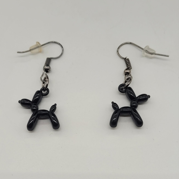 Jewelry - Enamel Cartoon Balloon Dog Earrings​​​